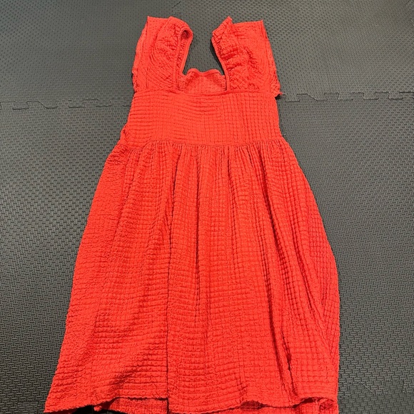 2/20$ Zara Girls Coral Dress size 13-14 - Picture 4 of 5